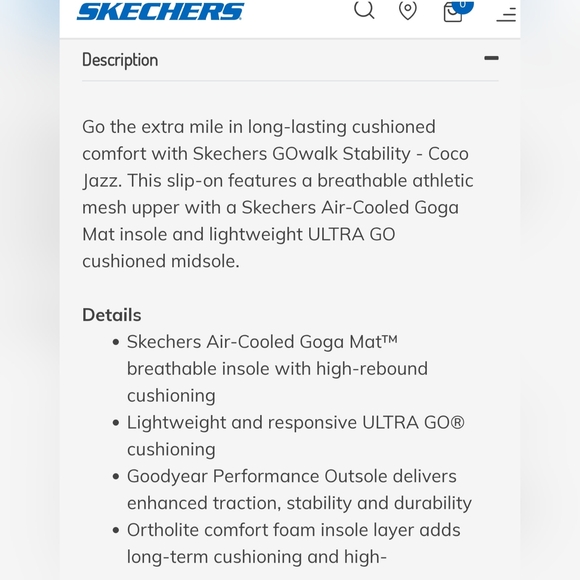 NWT Sketchers Go Walk Women's Cocoa Jazz - Picture 15 of 16